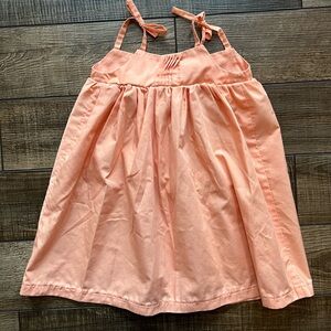 Peach Colored Dress 2T 3T toddler girl